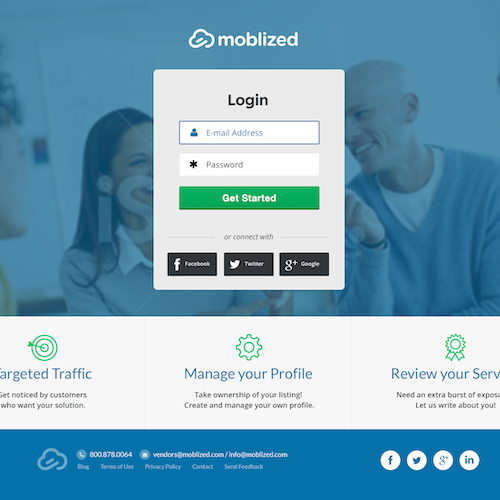 Moblized web application to find and compare apps